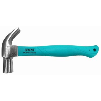 ค้อนหงอนถอนตะปูด้ามไฟเบอร์แฟนซี META ขนาด 21 mm (แฟนซี) No.JY-SK21. #030115