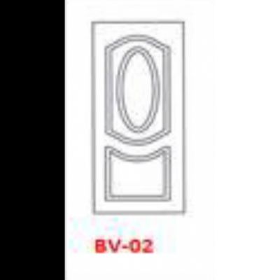 ชุดบานประตู UPVC BRAVO ลูกฝักและบานเจาะเกล็ดระบาย BV-02 TOP DIAMOND FINGER