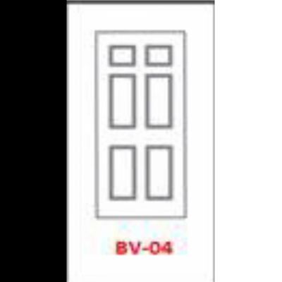 ชุดบานประตู UPVC BRAVO ลูกฝักและบานเจาะเกล็ดระบาย BV-04 TOP DIAMOND FINGER