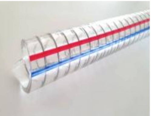 ท่อ/ สายยางเสริมลวด STEEL WIRE REINFOR CED HOSE IRBN กระทิง / ยาง PVC GRADE : A รุ่น อเนกป