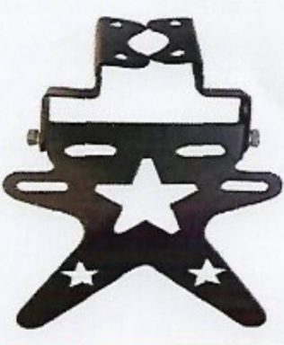 ขายึดป้ายทะเบียน CNC ท้ายสั้น MSX-125 CCP