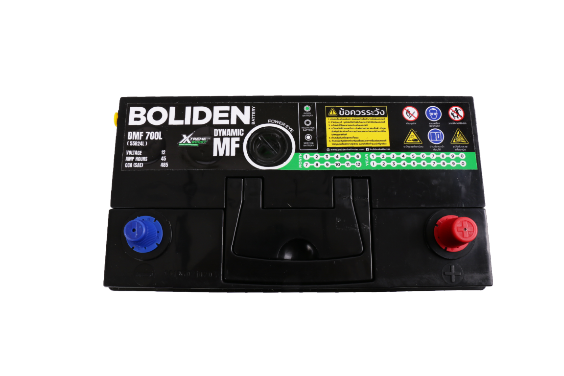 แบตเตอรี่รถเก๋ง(12V13P)BOLIDEN 01 แบตเตอรี่รถเก๋ง(12V13P)BOLIDEN 01