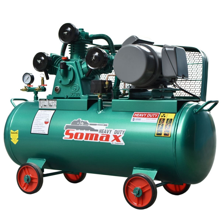 ปั๊มลมลูกสูบ 2 แรงม้า ถัง 90 ลิตร2 ปั๊มลมลูกสูบ 2 แรงม้า ถัง 90 ลิตร2