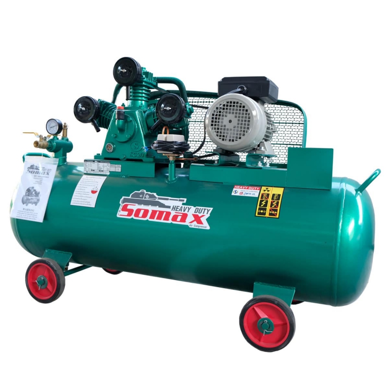 ปั๊มลมลูกสูบ 2 แรงม้า ถัง 148 ลิตร2 ปั๊มลมลูกสูบ 2 แรงม้า ถัง 148 ลิตร2