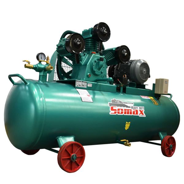 ปั๊มลมลูกสูบ 5 แรงม้า ถัง 304 ลิตร1 ปั๊มลมลูกสูบ 5 แรงม้า ถัง 304 ลิตร1