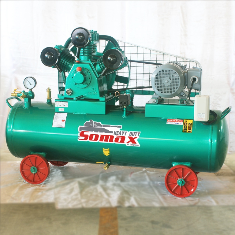 ปั๊มลมลูกสูบ 10 แรงม้า ถัง 304 ลิตร1 ปั๊มลมลูกสูบ 10 แรงม้า ถัง 304 ลิตร1